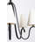 5 - Light STEEL Dimmable Chandelier