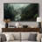 Mystical Misty Forest River Modern Art Extra Large Artwork Print Wall Art-100937122-111665447