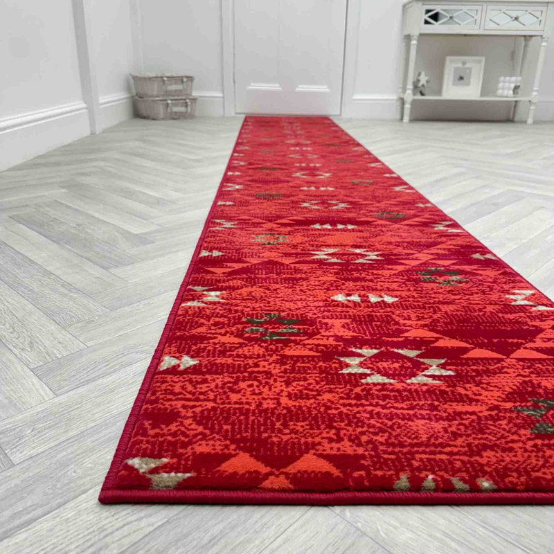 Runner Geometric Area Rug, Runner 60 x 150cm