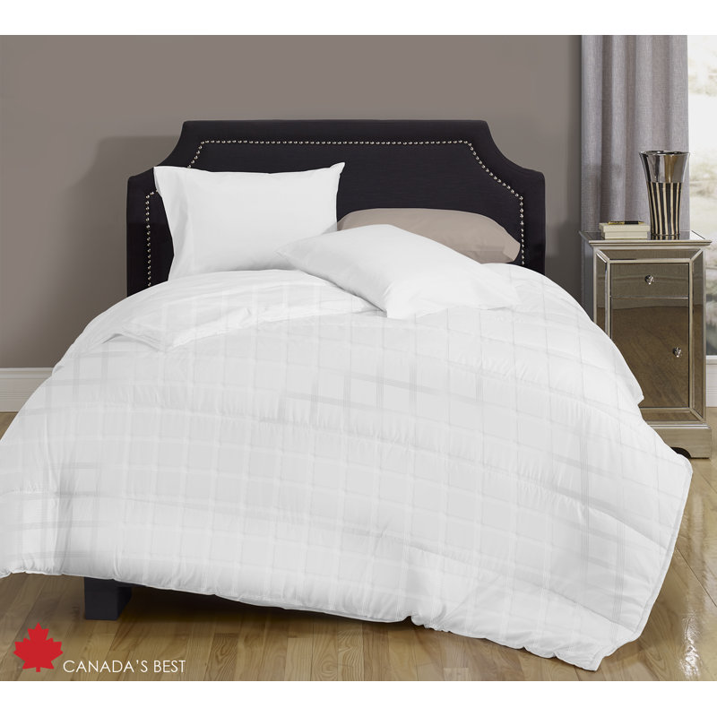 Édredon en duvet synthétique, Simple