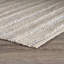 Tapis rayé en jute / coton bleu / blanc Coomer-1996965583