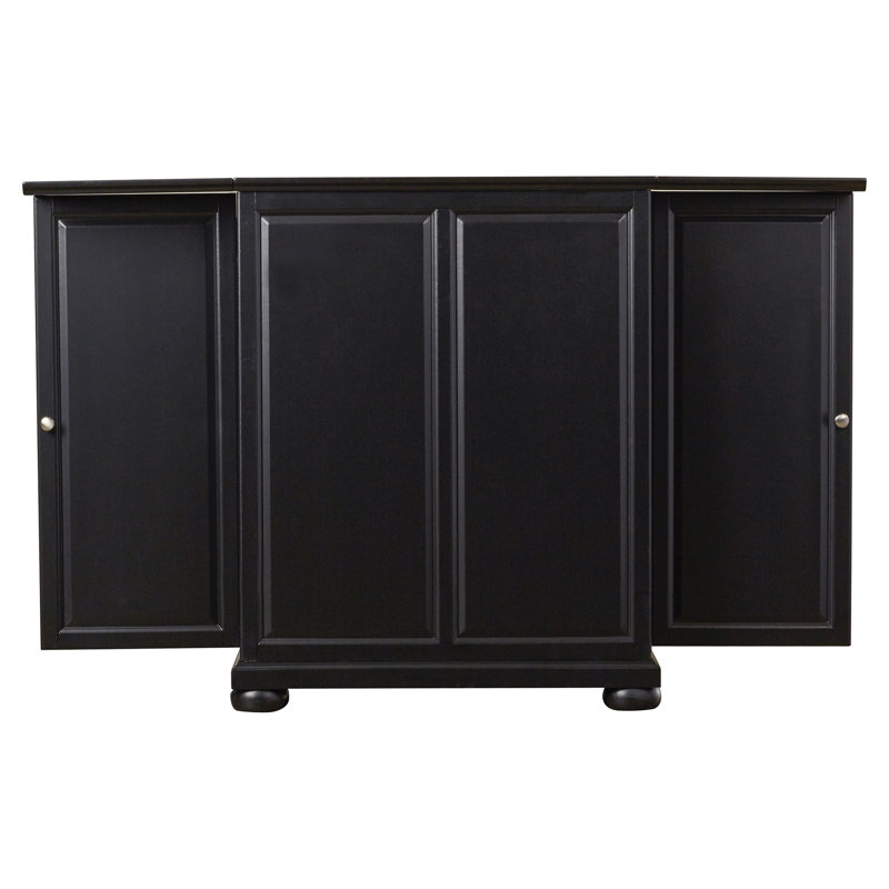 Armoire de bar Hedon, Noir