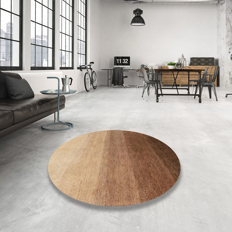 Ombre Indoor Rug, Round 5'