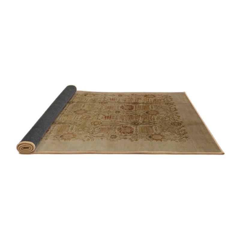 Tapis oriental brun / beige, Carré 4 pi