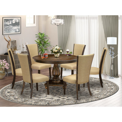 Acacia Solid Wood Dining Set