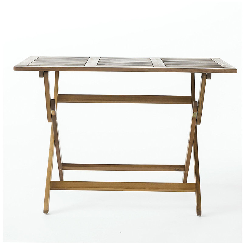 Table pliable Positano 43,5 po, Naturel
