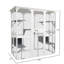Cage à chat avec jolie maison mignonne pour animaux de compagnie