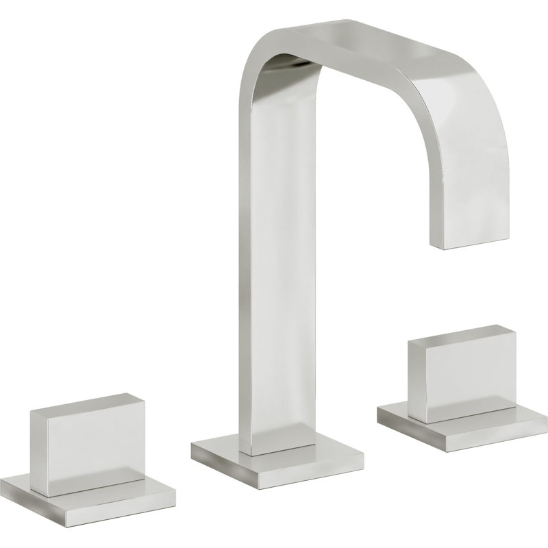 Mar 8" Widespread Lavatory Faucet, Polished Chrome
