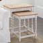 Ensemble de 2 tables gigognes en bois de manguier massif Fulcher-1296775635-1296775634