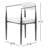 Ayliana Fabric Arm Chair Dining Chair-1369978449