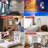 Electric Heated Towel Rack with Top Shelf Wall Mount Towel Warmer-93398214