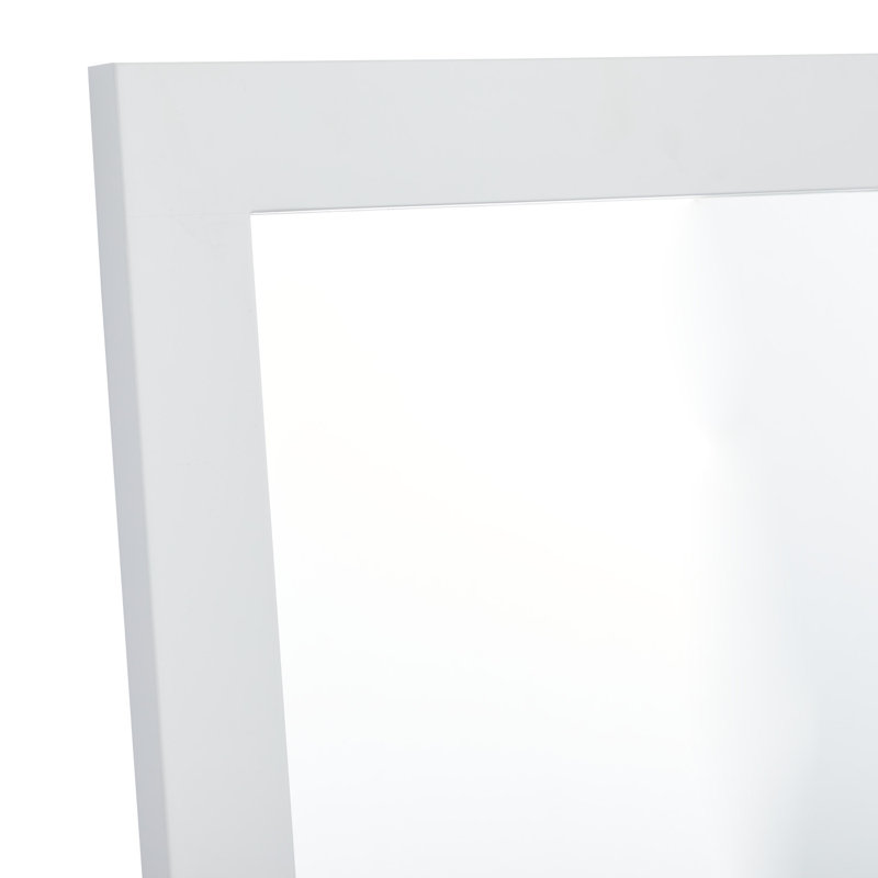 Miroir mural, Blanc, 36 po x 24 po