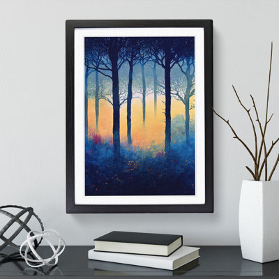 Forest Watercolour No.2 - Single Picture Frame Painting