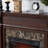 Only Mantel (Not Included 23" Fireplace)--Cherry, 45.6"W*11.8"D*40"H-491513937
