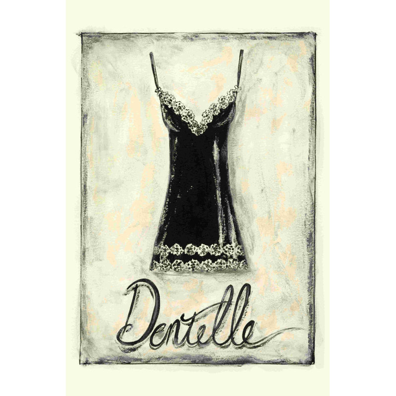 Dentelle française, H 18 po x l 12 po