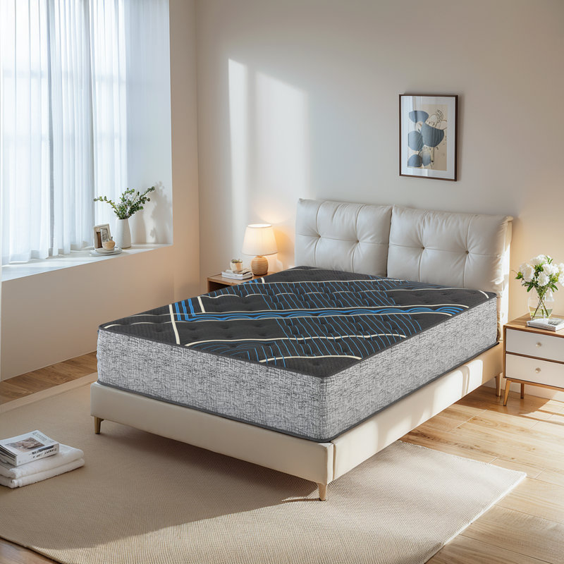 Matelas hybride mi-ferme 14 po, Très grand simple