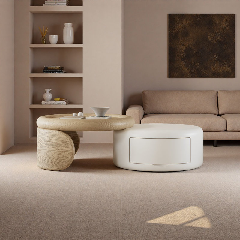 Table basse de style moderne et minimaliste