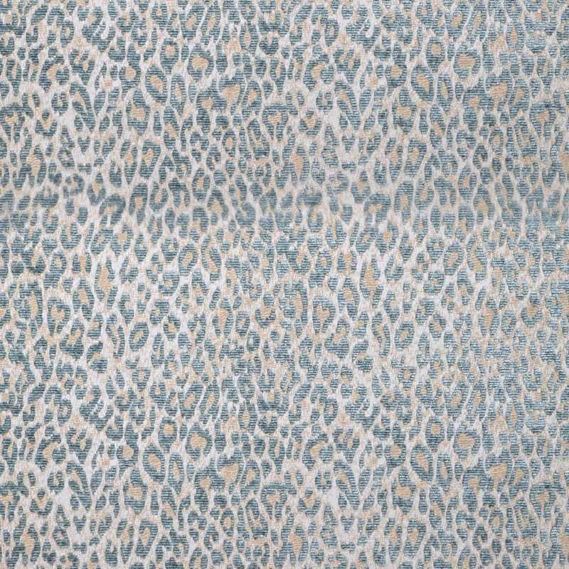 Amazink Animal Print Fabric, Cloudy Blue