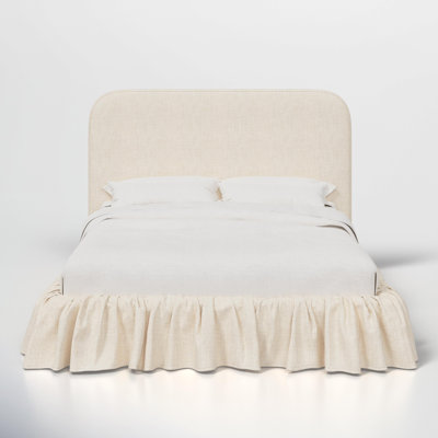 Maggie Ruffle Platform Bed