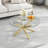 Ayala Glass Top Single Coffee Table-1176168696