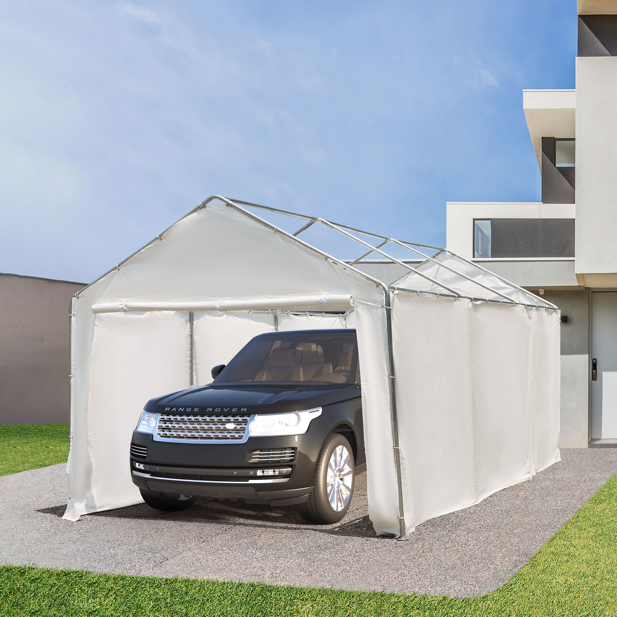 Erommy 10 X 20 Carport Sidewalls Replacement Sidewalls Kit Frame Erommy 10 x 20 carport sidewalls replacement sidewalls kit frame