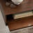 Geoffry Mango Solid Wood Floating Shelf with Drawer-1675509537