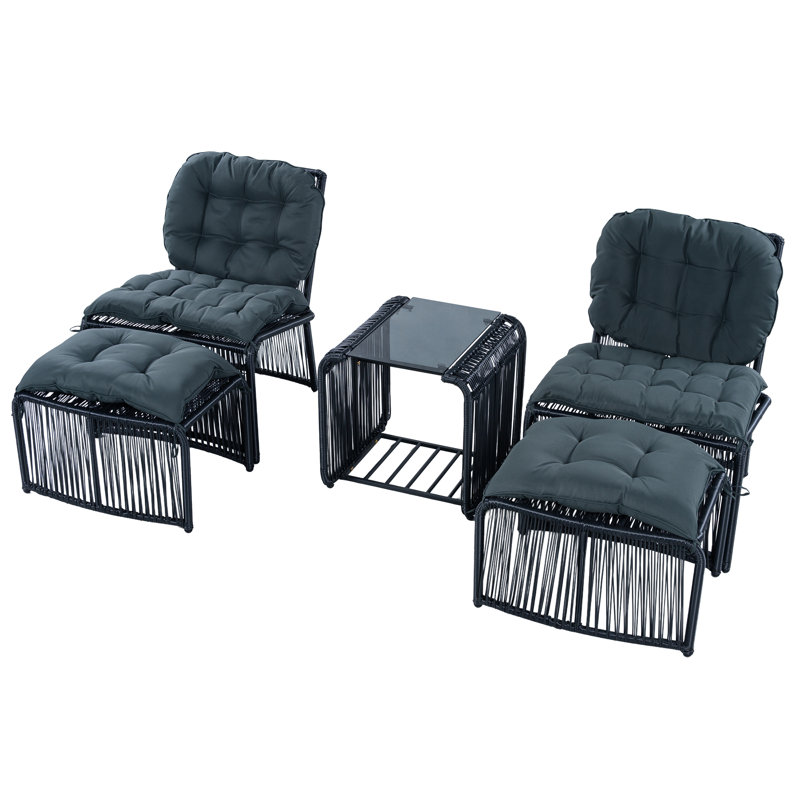 4 - Person Seating Group With Cushions