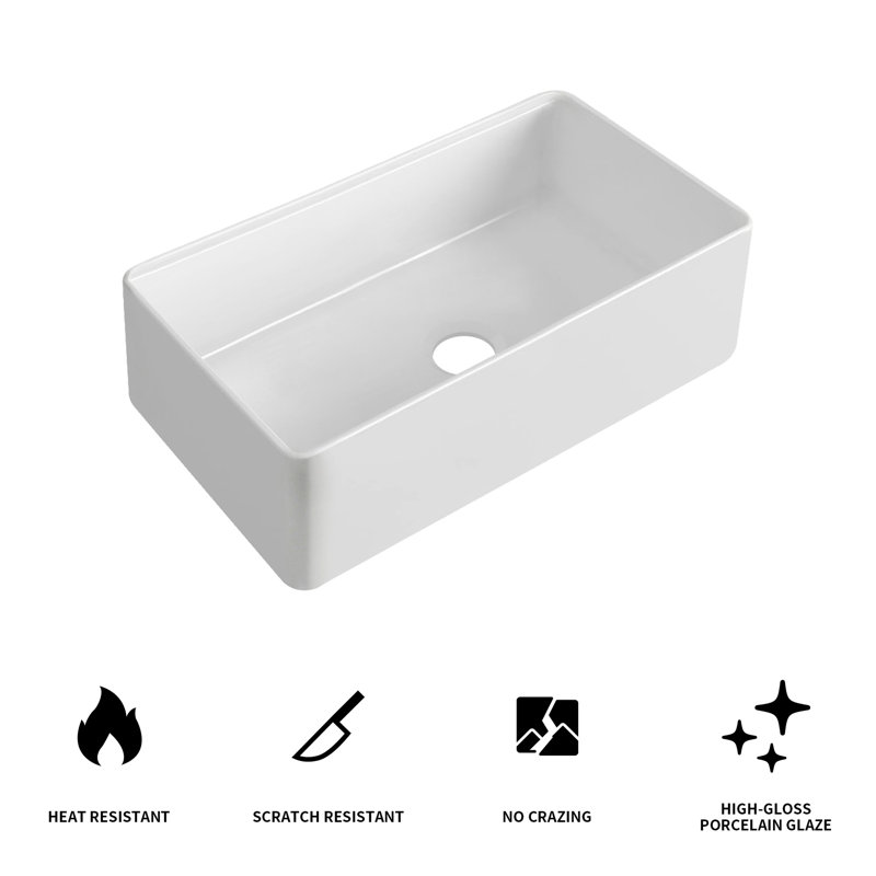 Durable Farmhouse Kitchen Sink With Accessories For Optimal Functionality