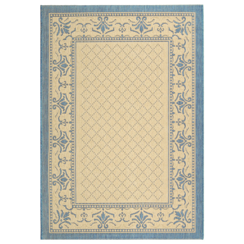 Galena Performance Oriental Indoor/Outdoor Area Rug, Rectangle 5'3" x 7'7"