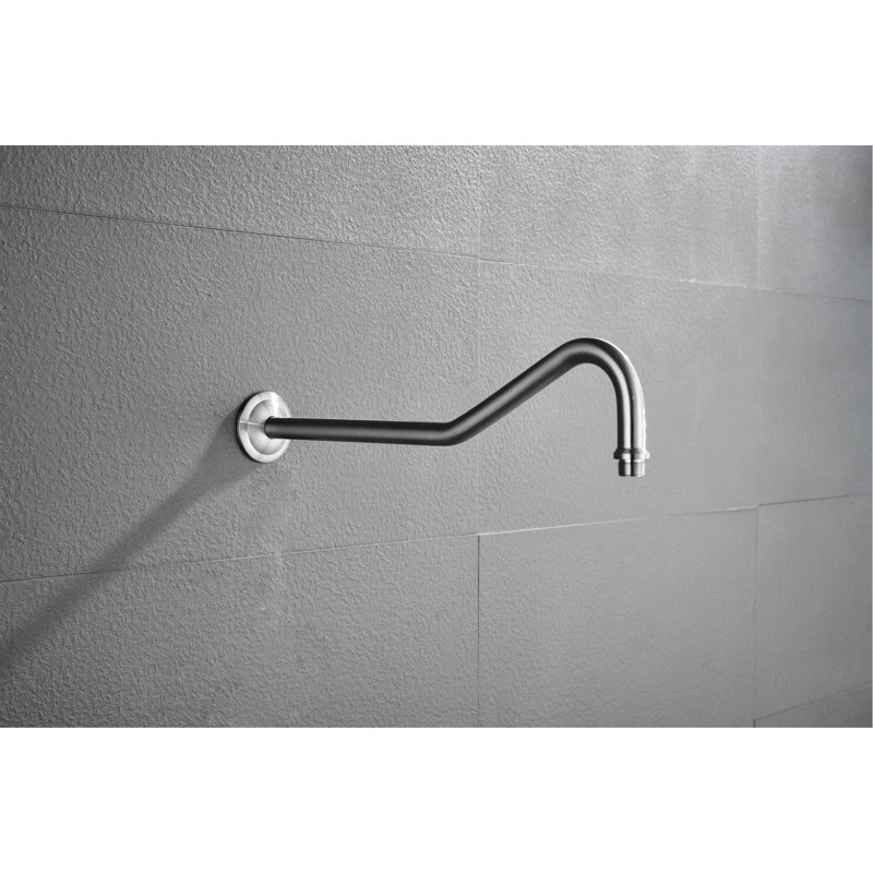 Système de douche avec jets fonctionnels de conception contemporaine: tête, douche à main, barre coulissante, jets Bodysprays
