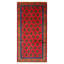 Tapis rouge Teimani 3 pi 3 po x 6 pi 7 po