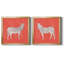 Plains Zebra I - ensemble de 2 reproductions d'art sur toile-1852468392-1852468389