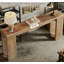 Console en bois, table d'entrée avec canapé