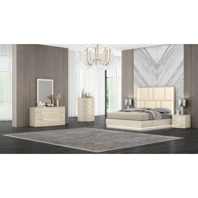 Ensemble de chambre à coucher 3 pièces Dereece