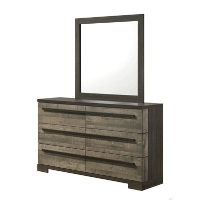 Mobilier de chambre à coucher 1 tiroir à 6 tiroirs avec rangement en bois