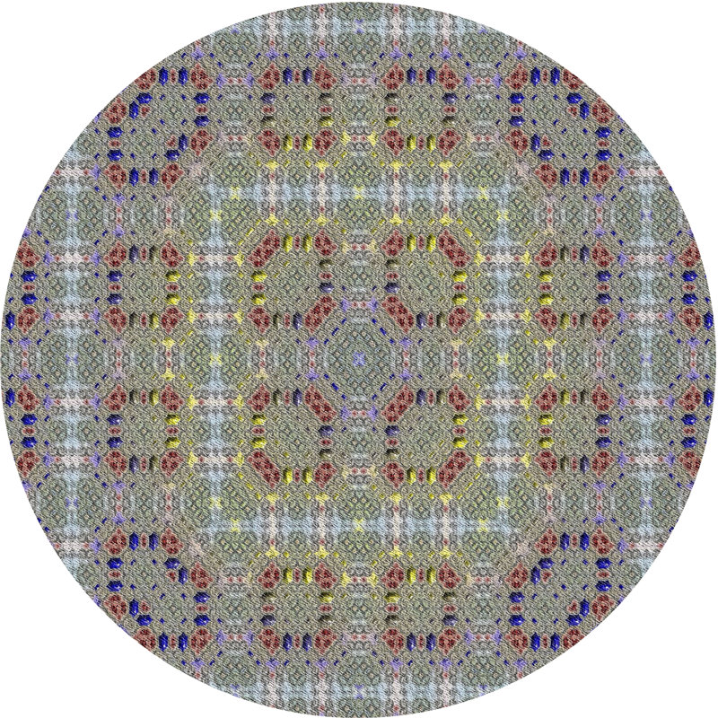 Indoor Rug, Round 8'