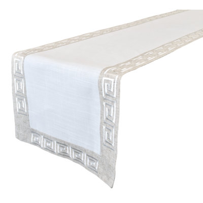 Greek Key Table Runner