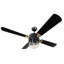 Ventilateur de plafond standard à 4 pales de 52 po avec télécommande et ensemble d'éclairage inclus Alienor