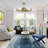 29.1" Caged Ceiling Fan with Dimmable LED Lights and Remote Control