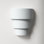 Alvera 2-Light Dimmable Ceramic Flush Mount Sconce