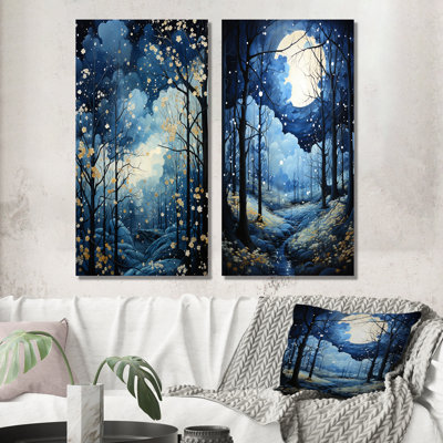 «Sky Celestial Canopy Pastoral», 2 pièces