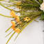 Ornement de 24 po avec guirlande de fleurs en guirlande de fleurs avec panier en osier tissé et nœud décoratif-786477694