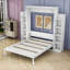 Lit escamotable avec lumières DEL et tablettes Nicara Murphy-835027260-835027262