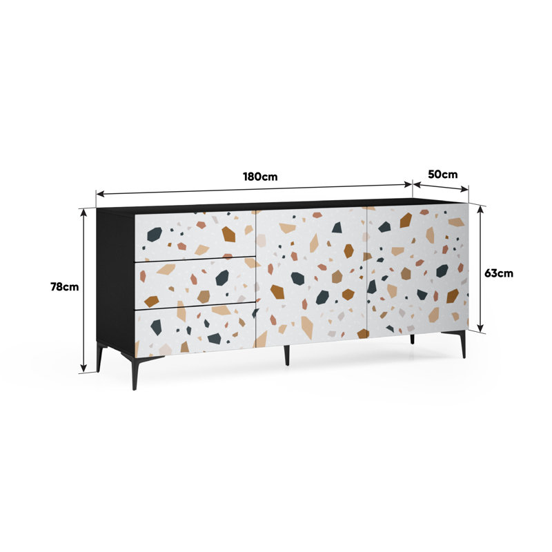 Goutam 2 - Door Rectangle Accent Cabinet