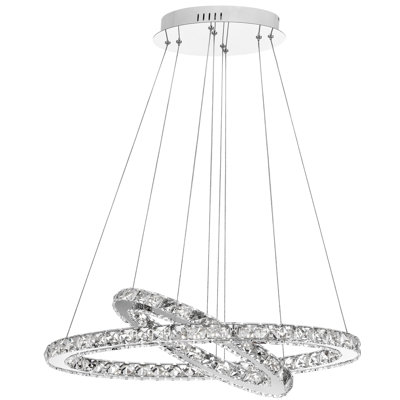 Celine 2 - Light LED Crystal Pendant