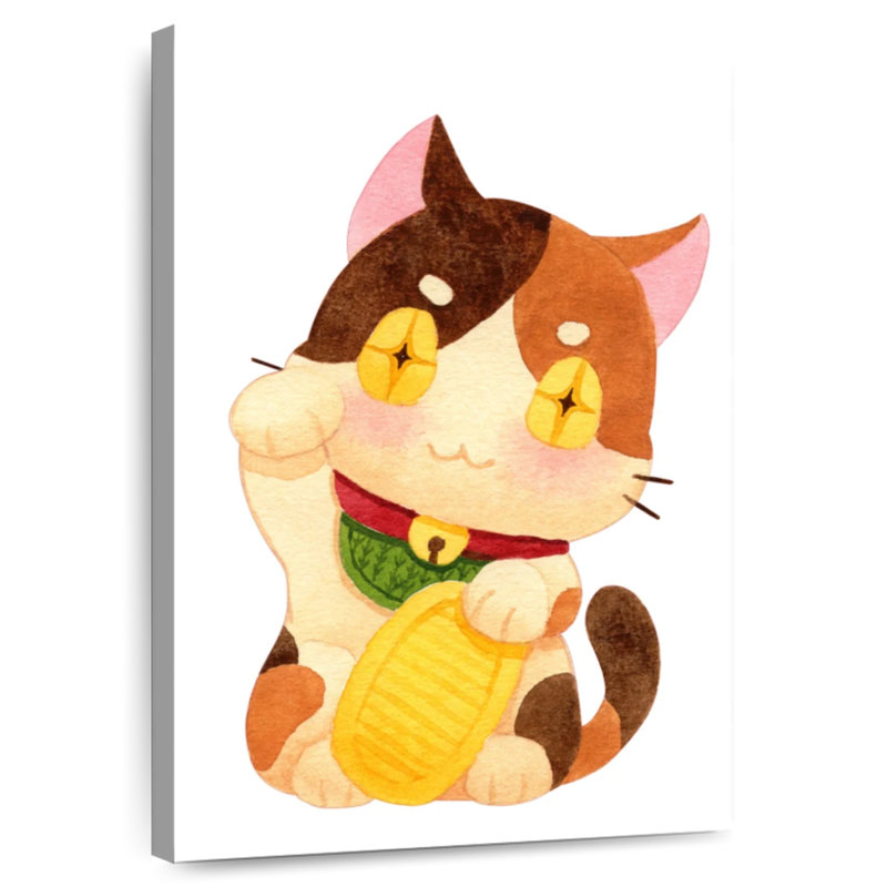 Brampt Chinese Cat, 45" H x 30" W
