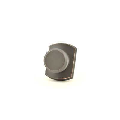 Bowery Knob with Greenwich Trim Non-Turning Lock