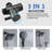 Dual Shower Head 2.5 GPM GPM-88670607
