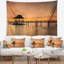 Tapisserie de seascape magnifique pour les de bois et de phuket hut-28509712