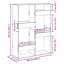 Bryton 115cm H x 100cm W Book Cabinet Bookcase-574897808-574992748